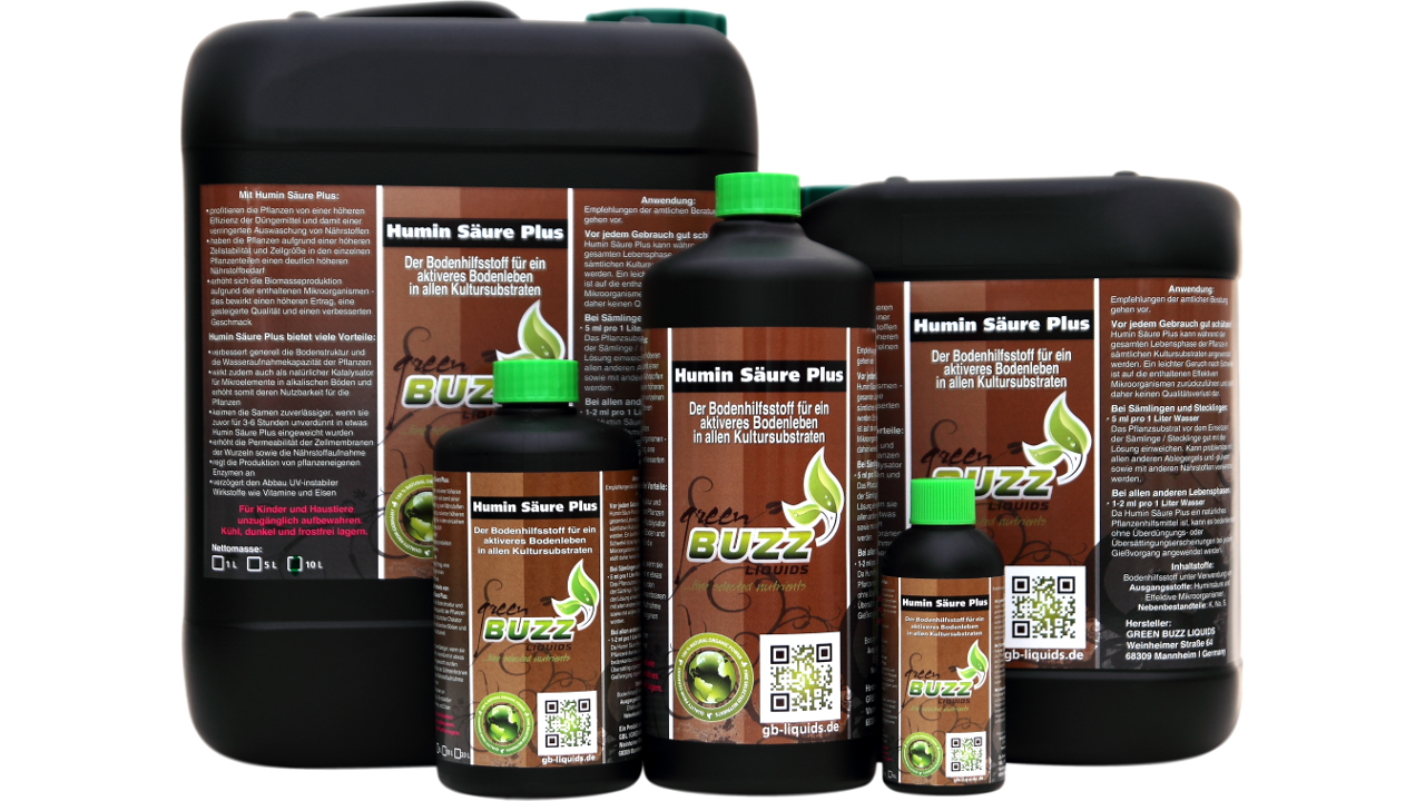 Green Buzz Liquids Humin Säure Plus