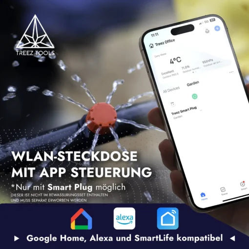 Treez Tools Elektrisches Tropfbewässerungsset 30W