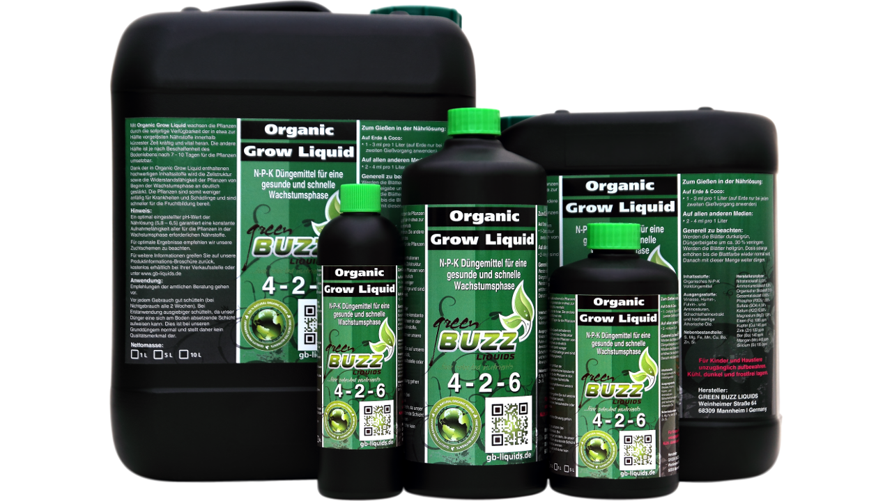 Green Buzz Liquids Organic Bio Grow